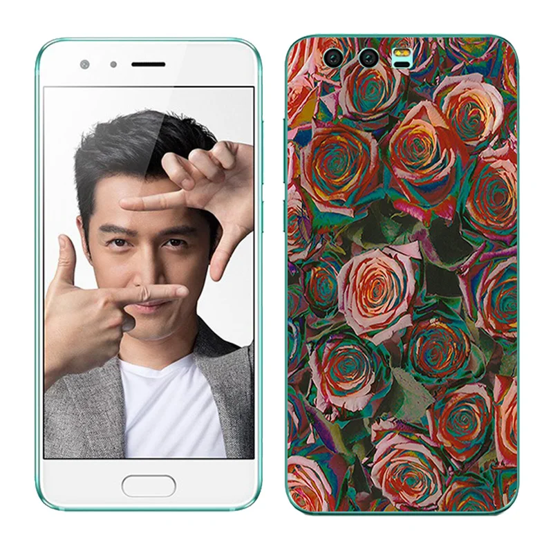 Силиконовый чехол для телефона Huawei Honor 9 Honor9 5 15 дюйма прозрачный мягкий из ТПУ