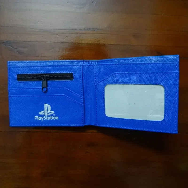 Прекрасный мультфильм 3D Принт Кошелек игры Playstation ПВХ Короткие Кошельки carteira с карманом для монет подарок детям студентам мальчик девочка кошелек