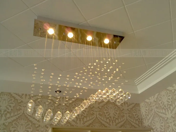 Хрустальная люстра для гостиной современный роскошный светильник в виде