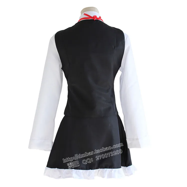 Diabolik Lovers Komori Yui Cosplay Costume School Uniforms Halloween Party Dress((Blazer &amp Vest Skirt Bow) 11 |