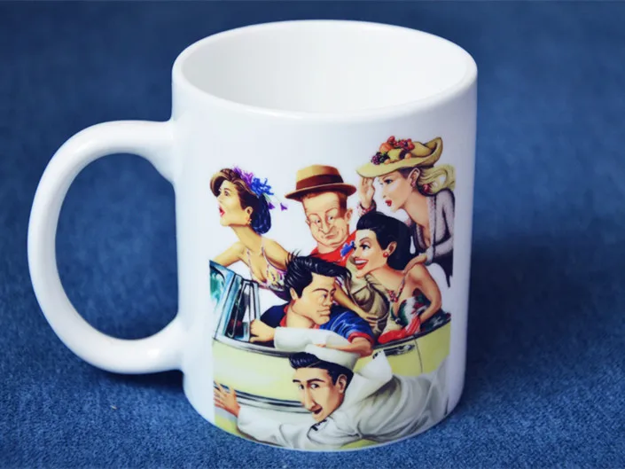 ТВ серии Друзья Мультфильм кружки керамические коллекционные Кофе Молоко чай