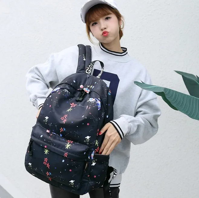 Женский рюкзак WINNER модная сумка через плечо элегантный дизайн с принтом рюкзаки