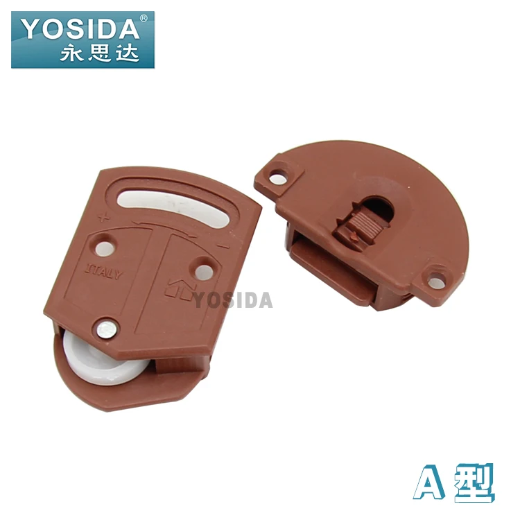 Дверное колесо раздвижное пластиковый шкив Круглый колесный шкаф шкаф|cabinet