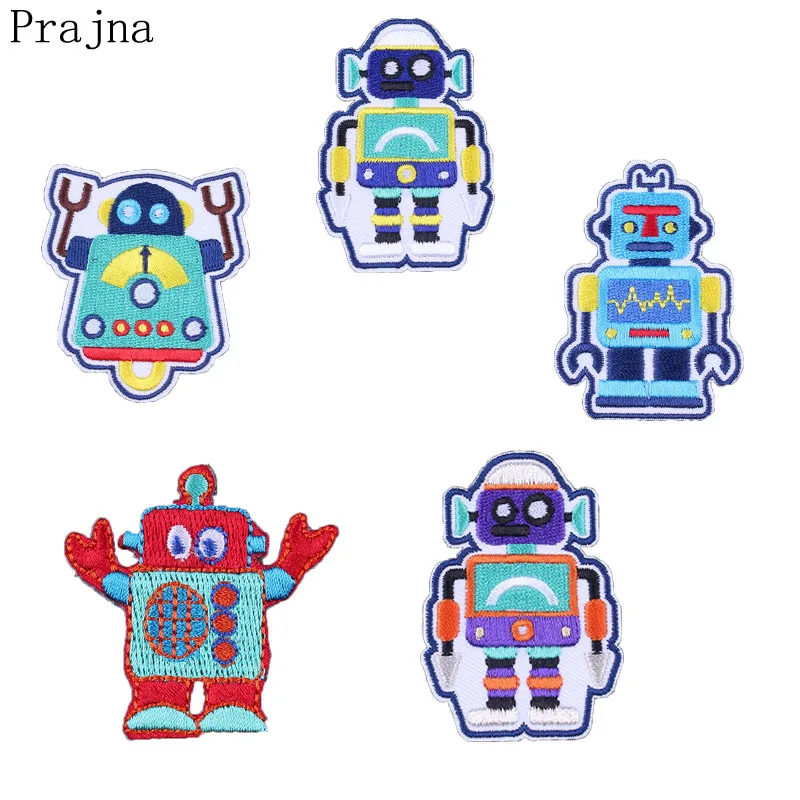 Праджня значок из кинофильма &quotПрохладный мистер патч для роботов Утюг на