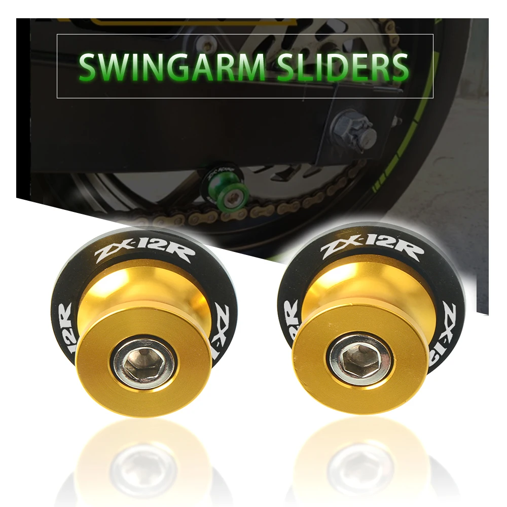 Мотоцикл Swingarm Слайдеры Катушки стенд слайдер для kawasaki ZX12R ZX-12R 2000 2001 2002 2003 2004 2005 2006