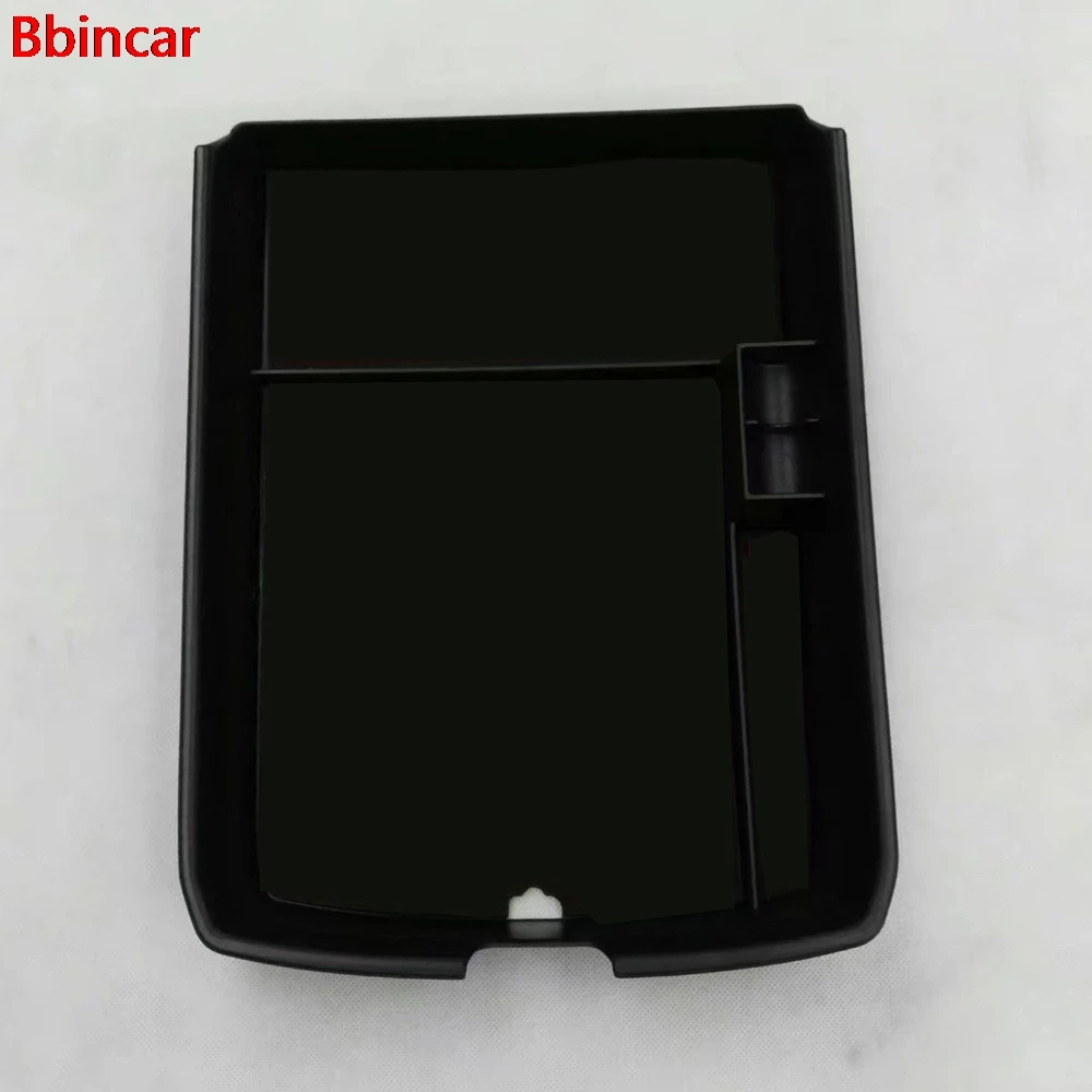 

For Volkswagen VW Atlas Teramont 2017 2018 Car ABS Inner Central Console Armrest Storage Box Container Holder