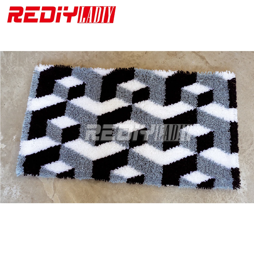 Набор крючков с защелкой смайлик 3D коврик для рукоделия рукоделие незавершенный