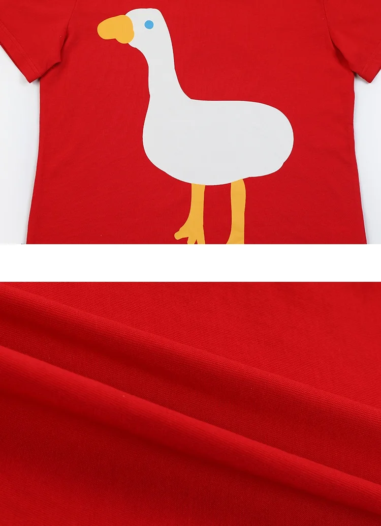 Новые летние модные женские туфли хлопковая Футболка экипажа воротник короткий