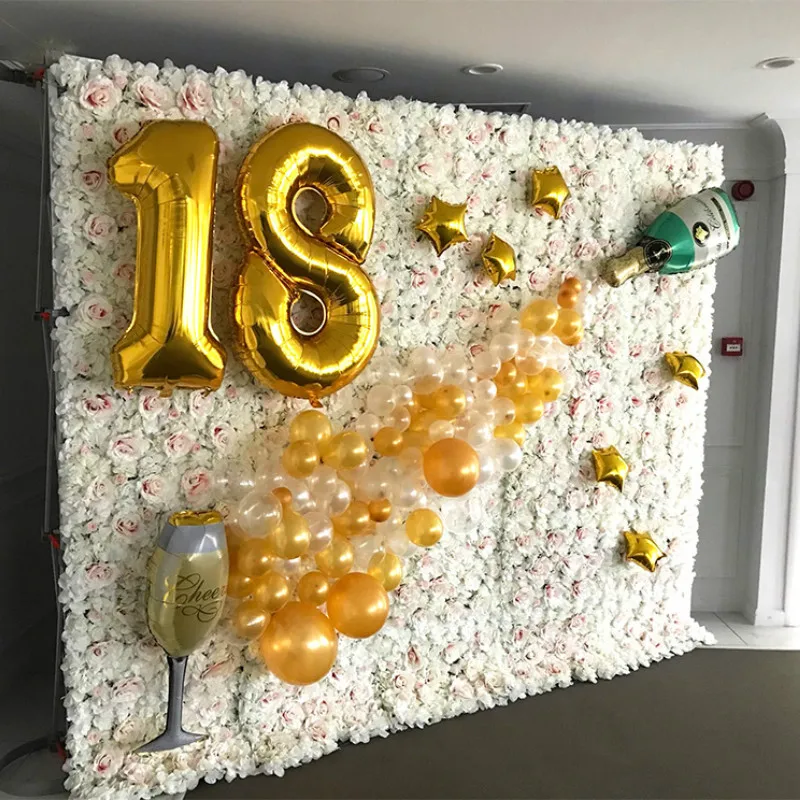 40x60 см искусственные розы стены свадебный фон Арка Гортензия DIY вечерние торговый