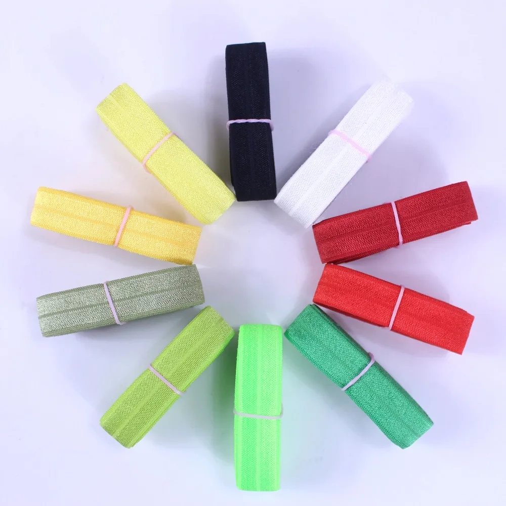 20 ярдов/партия 2 размера каждый цвет бесплатная доставка 5/8 '' складывается