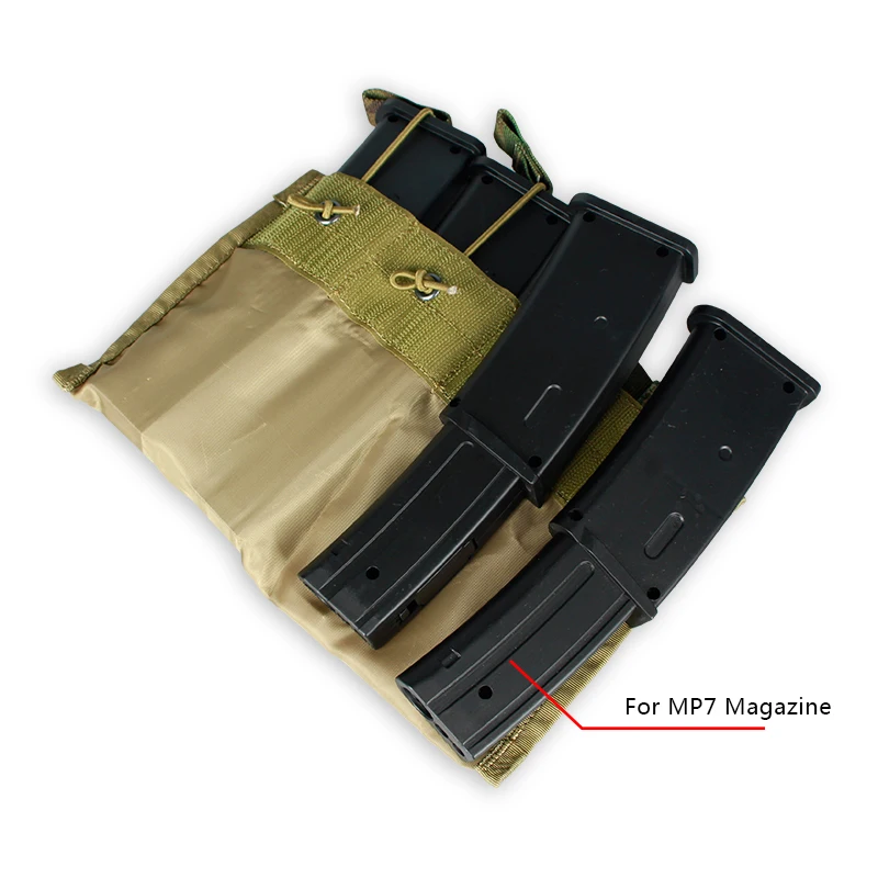 TMC MP7 внутренний тройной подсумок Terrigenous для 6094 несущей пластины 15x25 см tmc1789