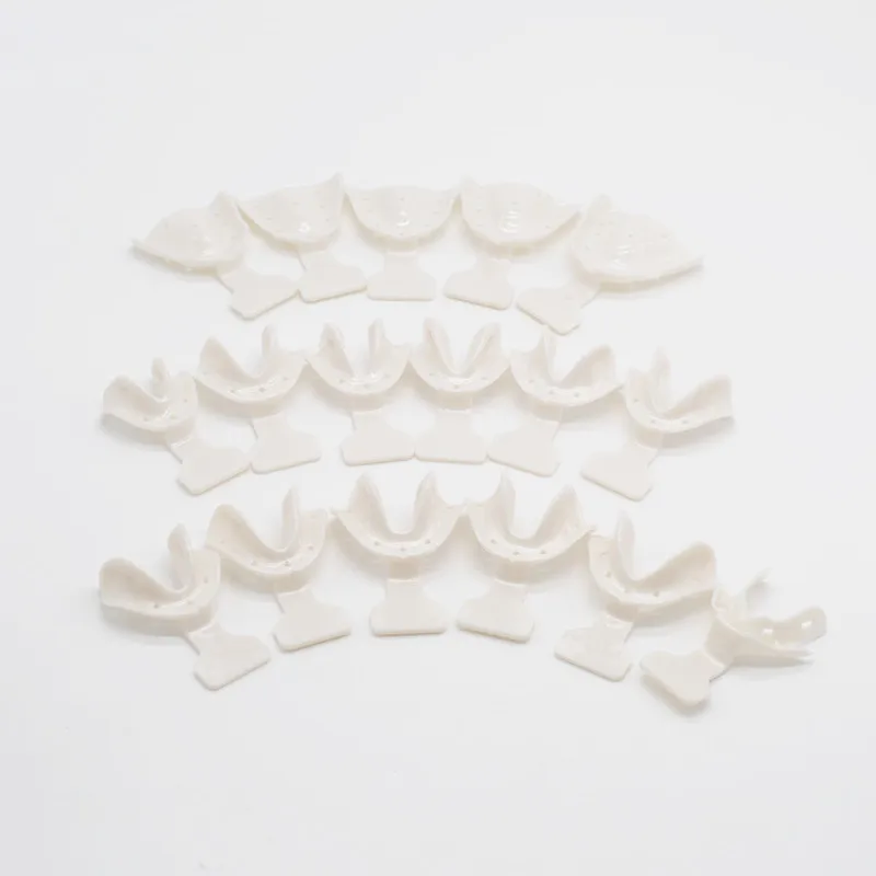 17 шт./компл. зубные оттискные лотки подставка для зубов из автоклавируемой ткани