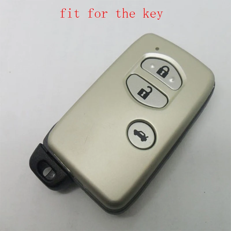 Силиконовый защитный чехол ZAD для ключа TOYOTA Camry Highlander Prado Crown Land Cruiser Prius Aqua Hilux Rav4