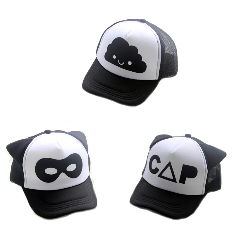 Детские шапки с буквенным принтом модная кепка для мальчиков и девочек snapback