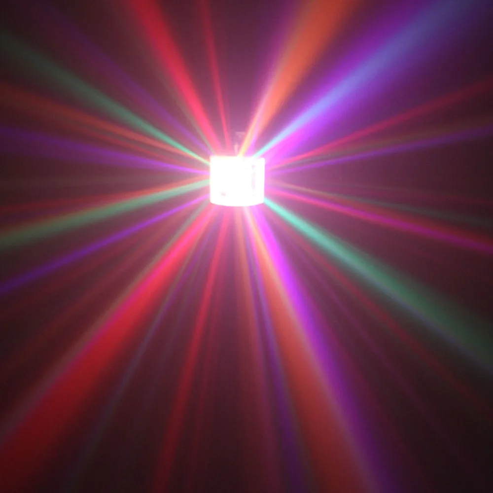 Удивительные DMX 7ch LED RGBW красочные Танцевальная Вечеринка DJ Сценическое освещение