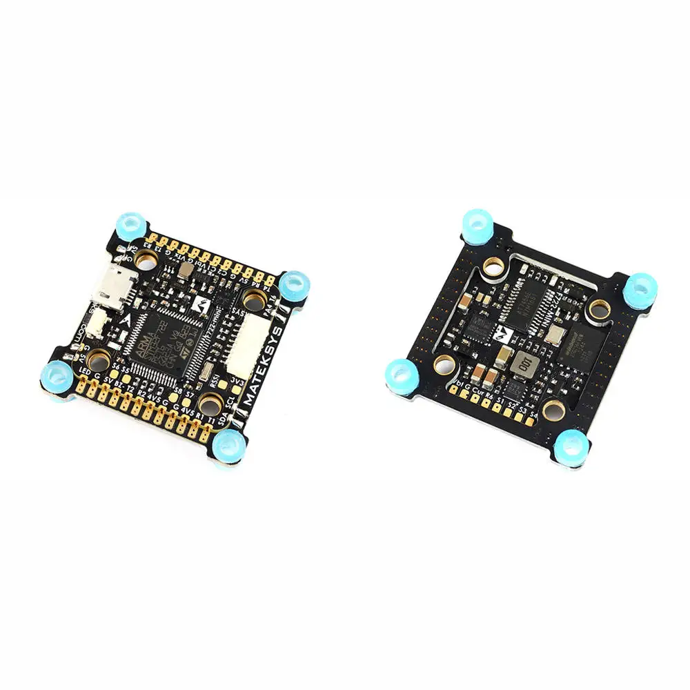 Новый стиль 2019 matek System F722 Mini Контроллер полета OSD Dual Gyro/Acc 32M Flash 5 V/2A BEC для радиоуправляемого дрона|Детали и