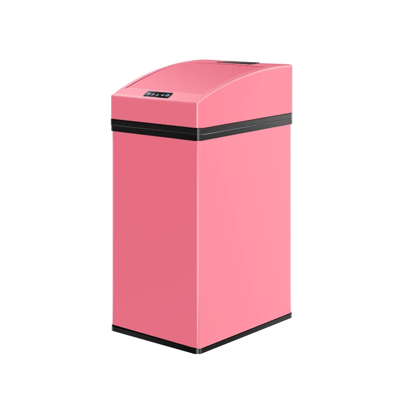 Geekinstyle 7L Colorful Mini Trash Can Stainless Steel Garbage can Infrared Touchless Dustbin Kitchen Sensor Waste Bin | Дом и сад