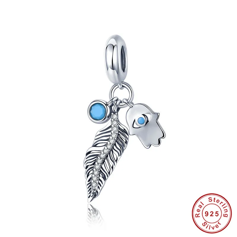 Браслет Pandora, серебро, 925, Розовый CZ Bettle, мороженое, семейное дерево, амулеты, S925, штамп, звезда, перо, сердце, ключ, бусины, подарок