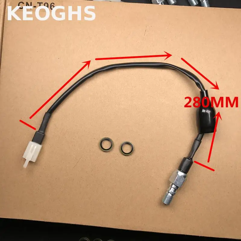 

Keoghs Motorcycle Hydraulic Brake Light Switch/idrostop/banjo Bolt M10*1.25mm For Brake Master Cylinder For Honda Yamaha Suzuki