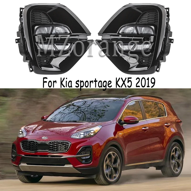 Головной светильник s 2 шт. Светодиодный дневной для Kia sportage KX5 2019 DRL переднего