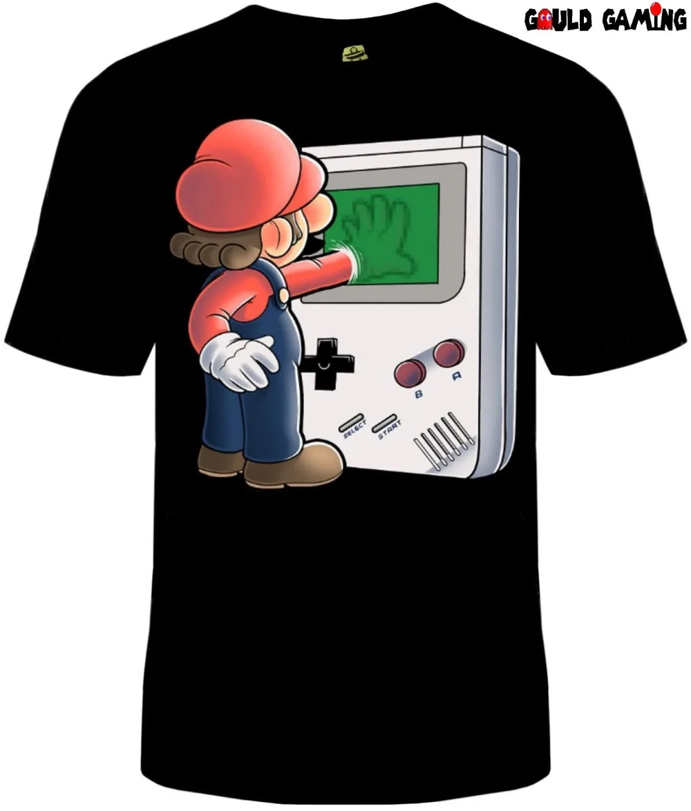 Футболка унисекс Nin Super Brothers Gameboy хлопковая брендовая новая футболка для видеоигр