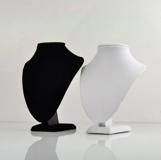 Ювелирные изделия оптом ожерелье Средний торс черное бархатное Бюст ювелирные