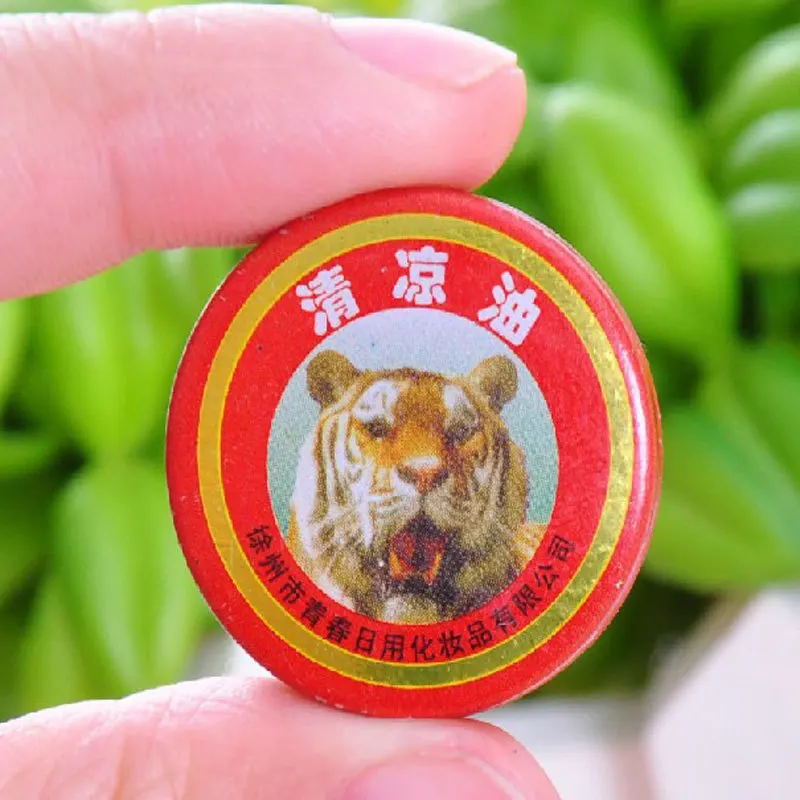 

5PCS Summer Cooling Oil Chinese Tiger Balm Red Refresh Oneself Treatment Of Influenza Cold Headache Relax Essential Oil