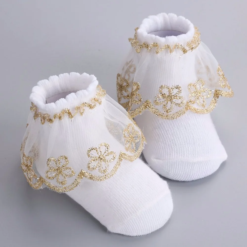 Носки детские х/б трикотажные до колена с оборками|newborn socks|baby sockscotton baby socks |