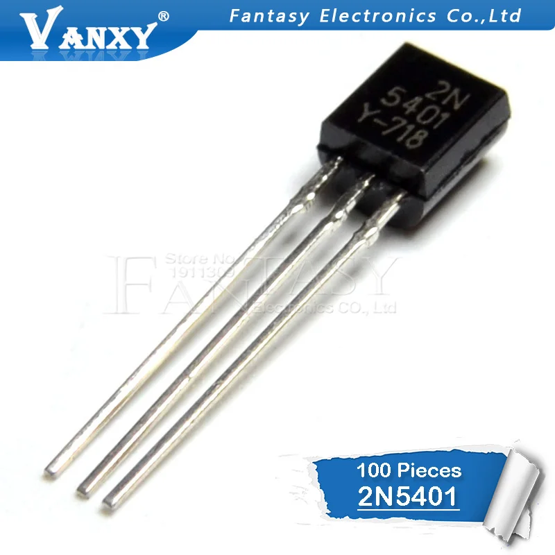100 шт. 2N5401 TO 92 TO92 0.3A 160V PNP Транзисторы новые и оригинальные IC|transistor pnp|ic 2transistor to-92 |
