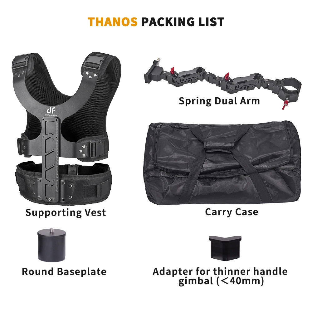 THANOS gimbal поддерживающая система пружинный амортизатор рукоятка и жилет