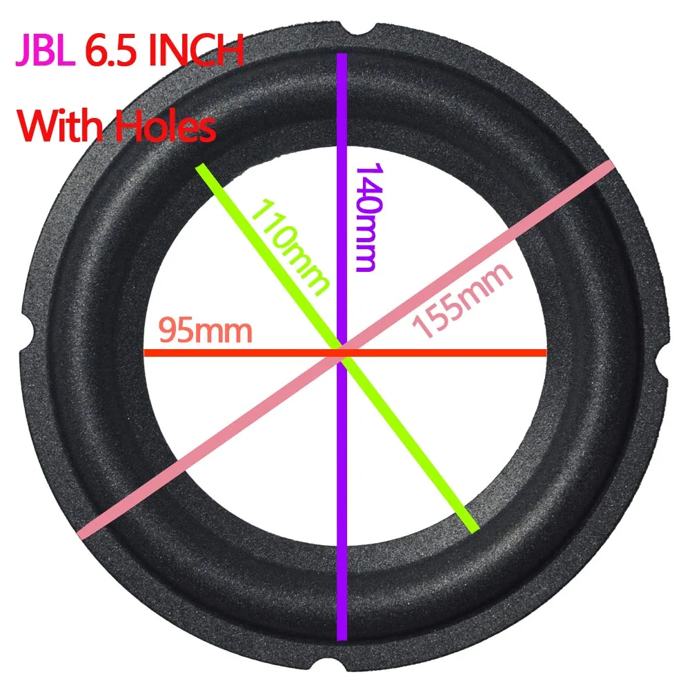 2 шт. кольцо из вспененного материала для динамика JBL 6 5 дюйма комплект ремонта