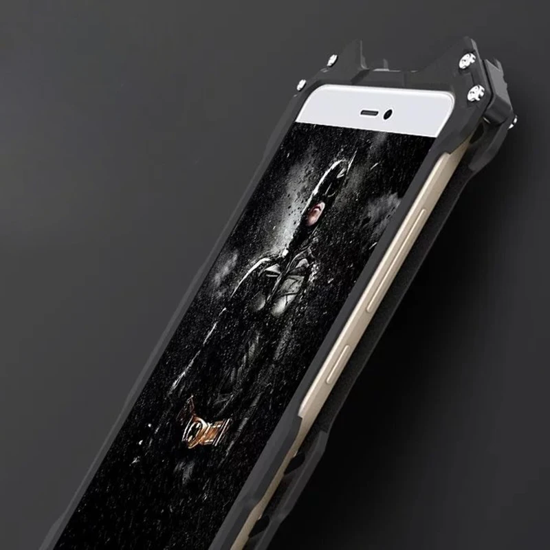 Оптовая продажа R-JUST Бэтмен противоударный алюминиевый чехол для телефона Xiaomi Mi5S