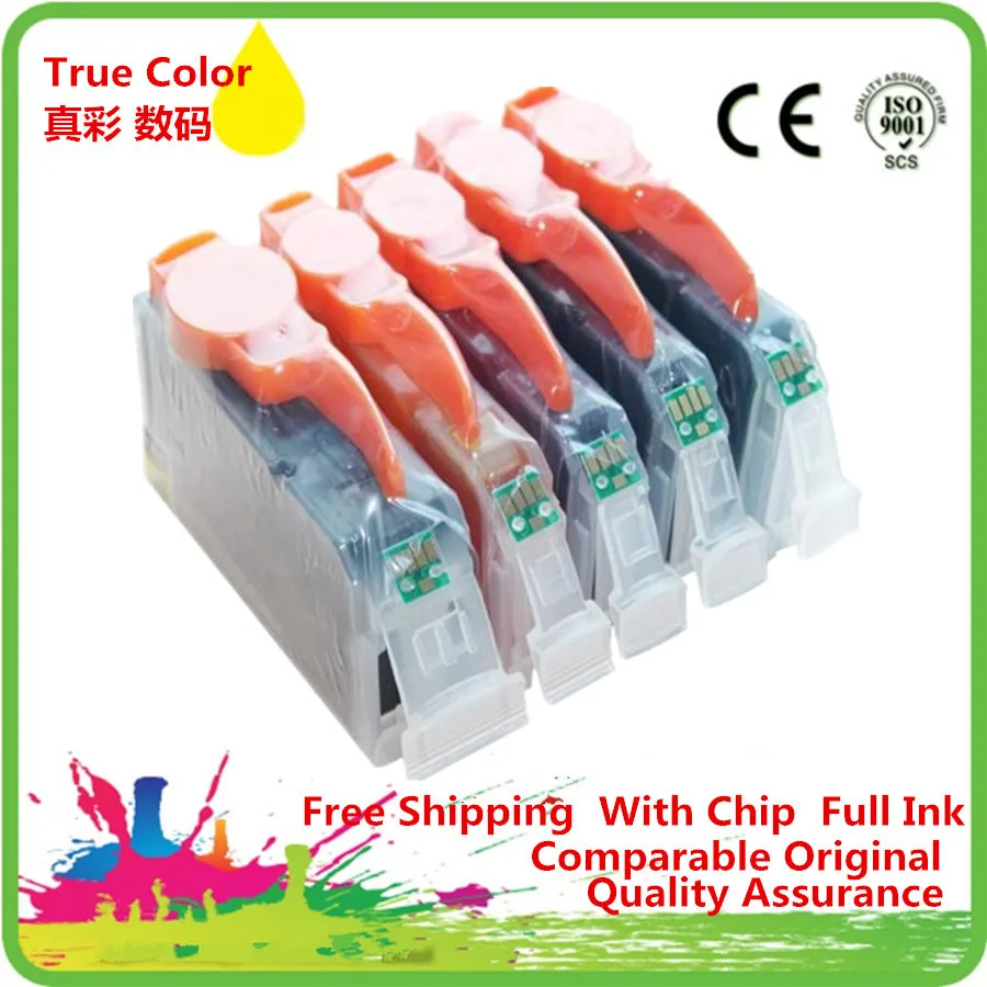 Запасной картридж для Canon MG6150 MG6250 MG8150 MG8250 PGI 525 525XL 525BK CLI 526 PGI525 PGI525XL|ink cartridge|ink cartridge