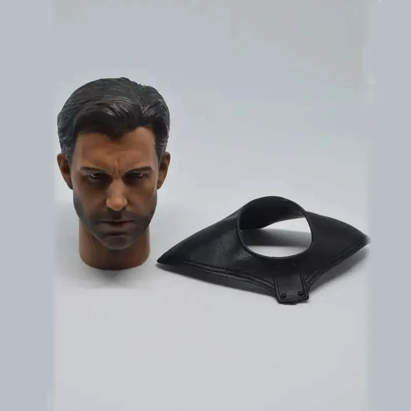 Голова Кристиана бэйла масштаб 1/6 мужской солдат голова резьба супергерой