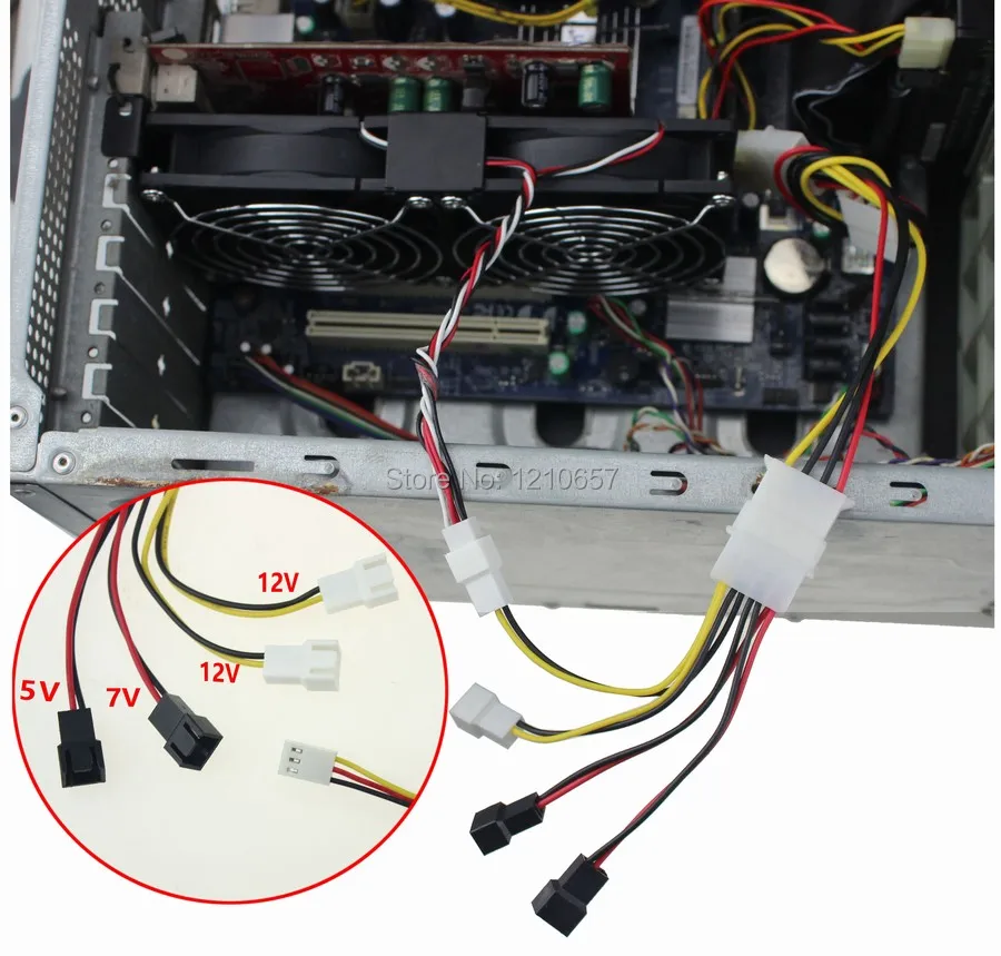1 компл. Gdstime Desktop общие 9 см Вентилятор Видеокарта Companion радиатор PCI бит