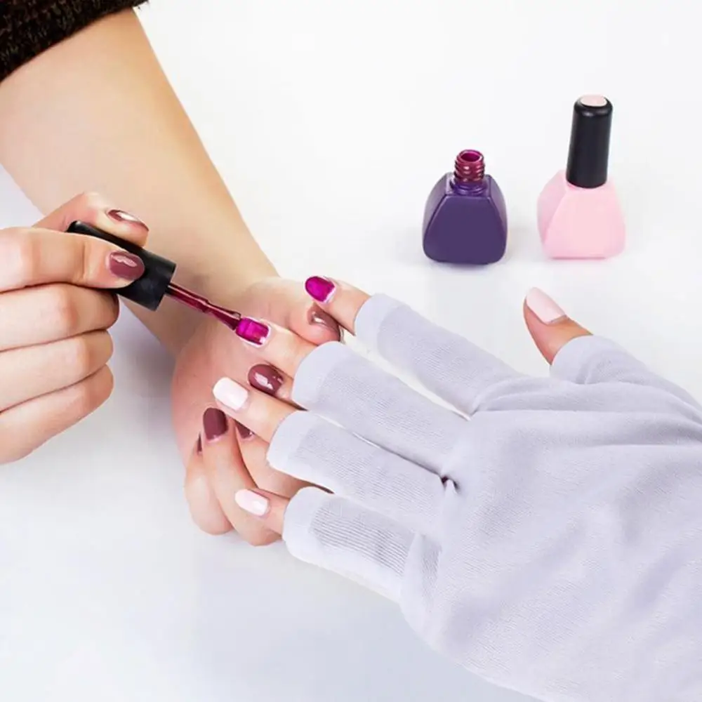 1 шт. женские белые перчатки 459-UV-Glove светильник Модный Инструмент для ногтей