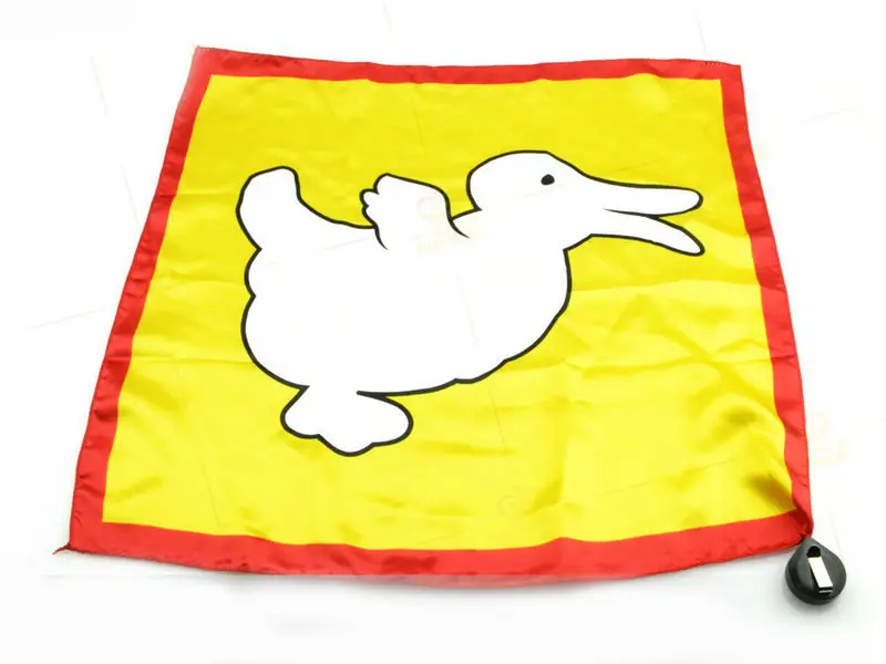 Волшебные желтые шелковые реквизиты с изображением героев мультфильма