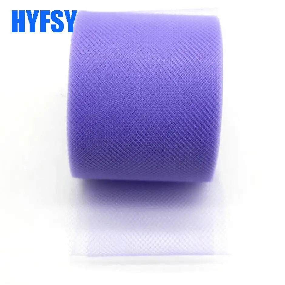 C25 5 см 25 ярдов DIY ручной работы материал Простой цветной сетки головной убор 50 мм праздничное свадебное украшение - Цвет: C25
