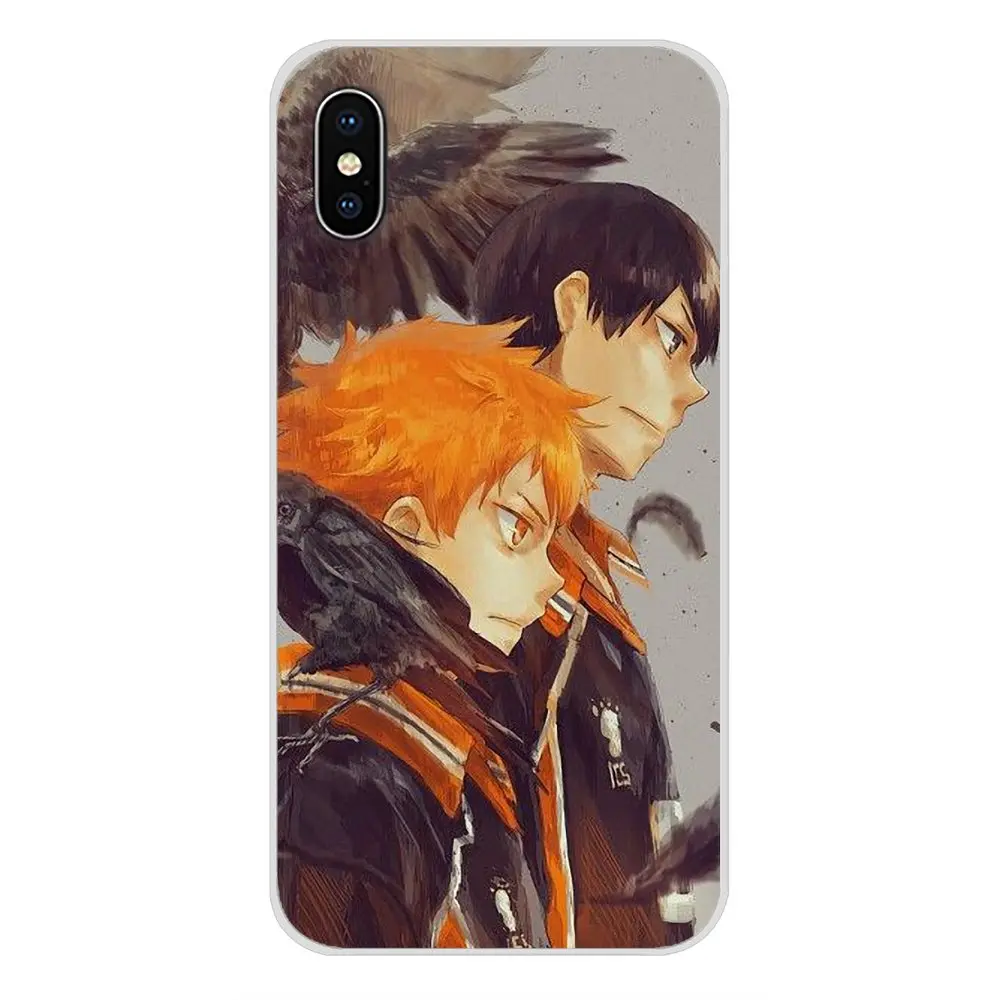 Аксессуары для телефона с аниме Haikyuu hinata Чехлы Huawei Nova 2 3 2i 3i Y6 Y7 Y9 Prime Pro GR3 GR5 2017 2018 2019