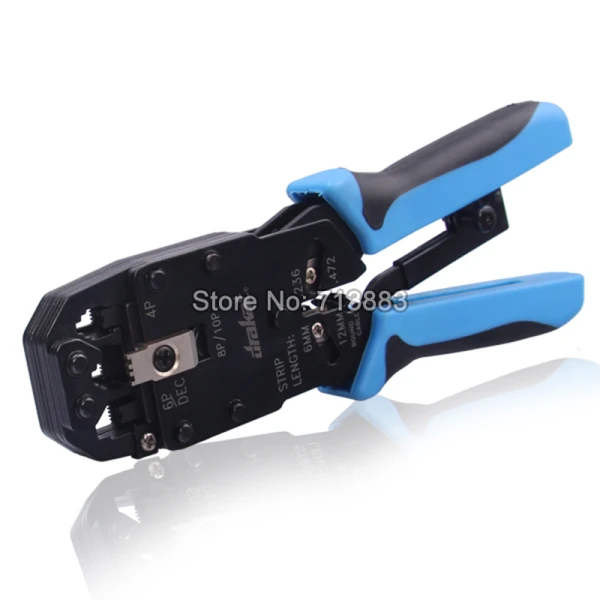Ethernet обжимной инструмент RJ48 RJ45 RJ11 RJ12