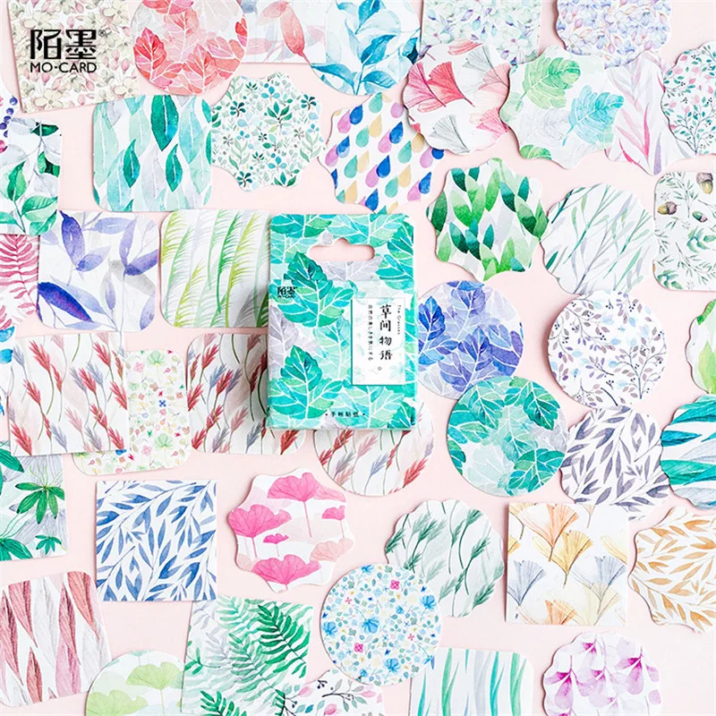 45 шт./компл. детский альбом для стикеров красочные наклейки DIY дневник офисные