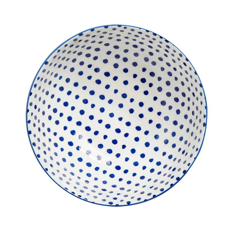 Нескользящая большая миска для губ акварельная с геометрическим узором под