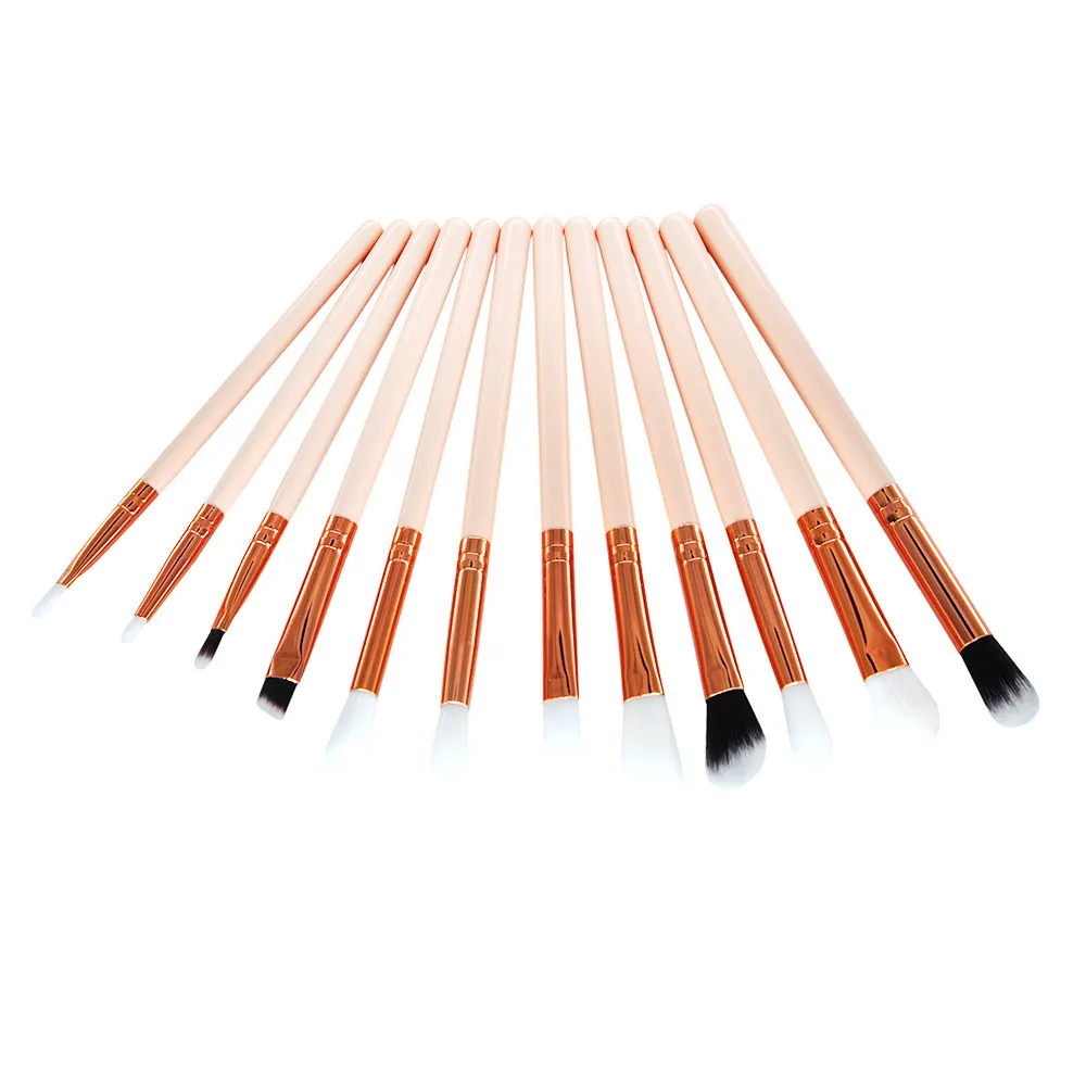 12 шт. набор кистей для макияжа Профессиональные Тени лица подводка глаз основа