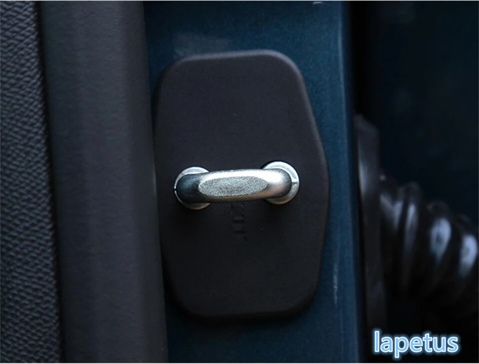 

Car Door Lock Protector Decoration Frame Cover Trim 4 Piece / Set For Peugeot 5008 2017 2018