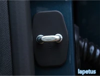 car door lock protector decoration frame cover trim 4 piece set for peugeot 5008 2017 2018