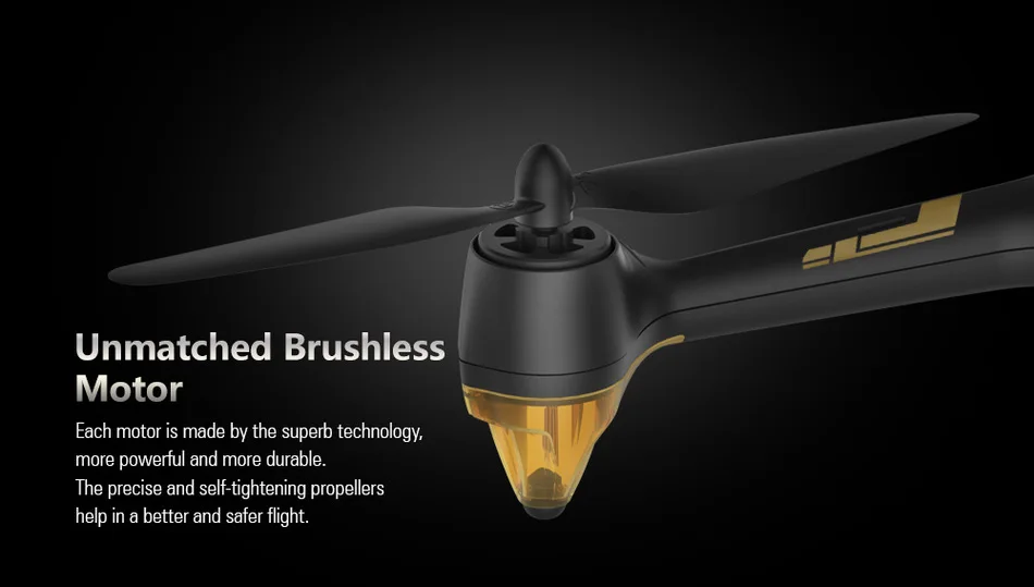 Hubsan X4 Дрон бесщеточный gps RC Квадрокоптер с 1080P HD камерой Безголовый режим дроны один ключ автоматический возврат вертолета