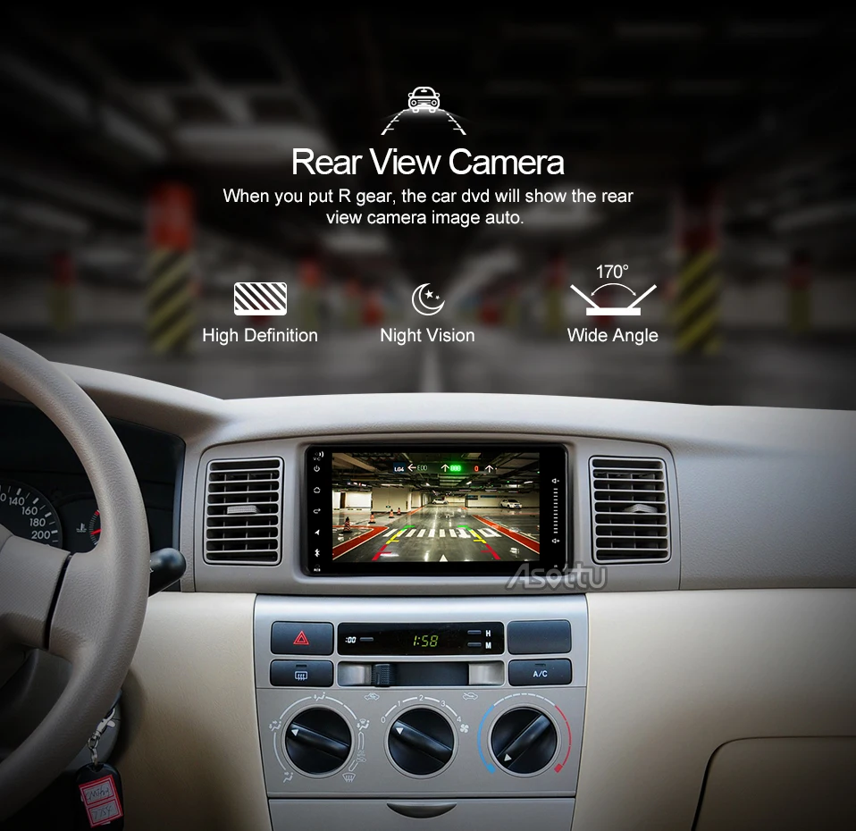 Asottu CHG7060 8 ядерный android 9,0 автомобильный dvd gps навигатор для Toyota Avalon AVanza Celica camry corolla Автомобильный Радио Видео плеер