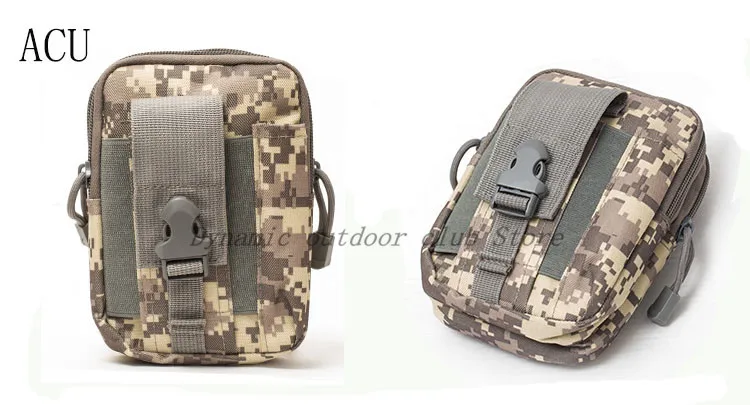 Мужская тактическая поясная сумка с мягкой спинкой Маленький Карманный военный