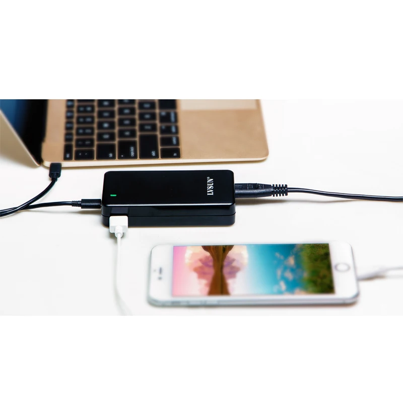 UDOLI 45W Dual USB C Type-C Desktop Notebook Laptop adapter Charger for ChromeBook Pixel Razer Blade Stealth Macbook 12 Inch | Электроника