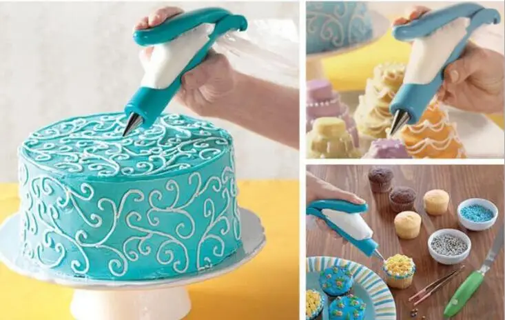 60 компл./лот торт глазурью ручка Набор насадок Трубопроводы Крем Шприц Советы и